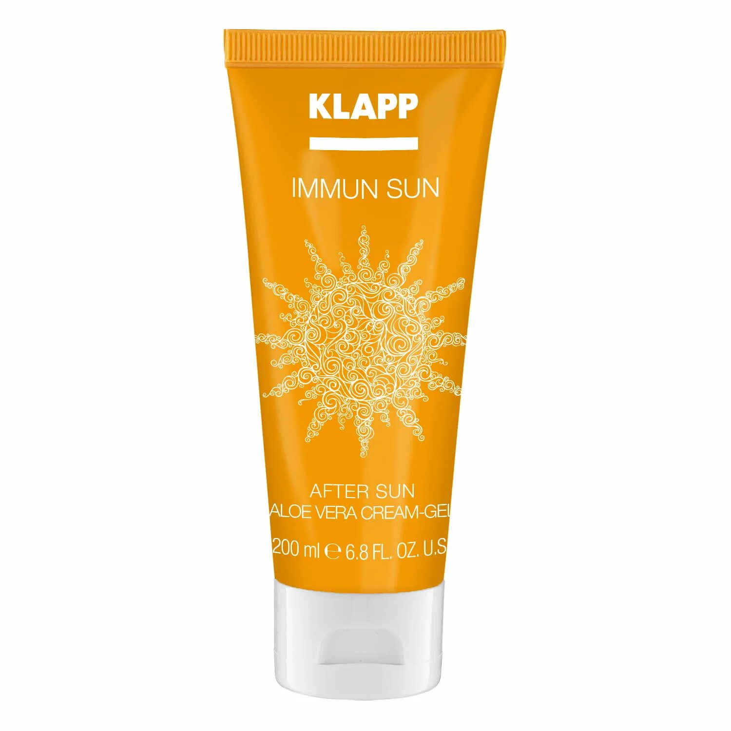 Крем от солнца фото KLAPP IMMUN SUN After Sun Aloe Vera Cream Gel 200 мл - купить в Москве "Global P
