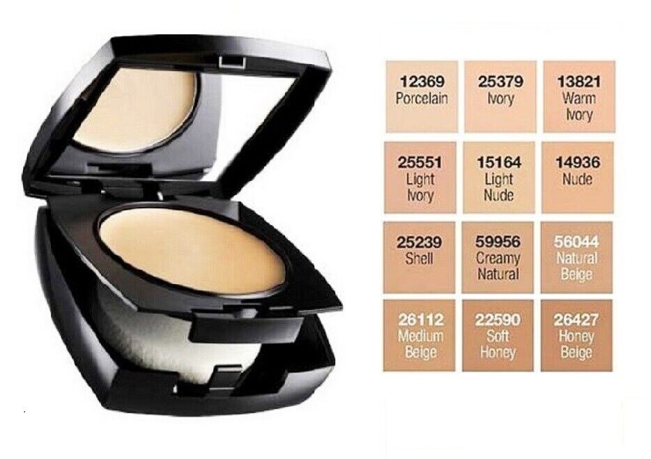 Крем пудра фото Тональная основа Avon True Color Flawless Cream to Powder Foundation Light Ivory