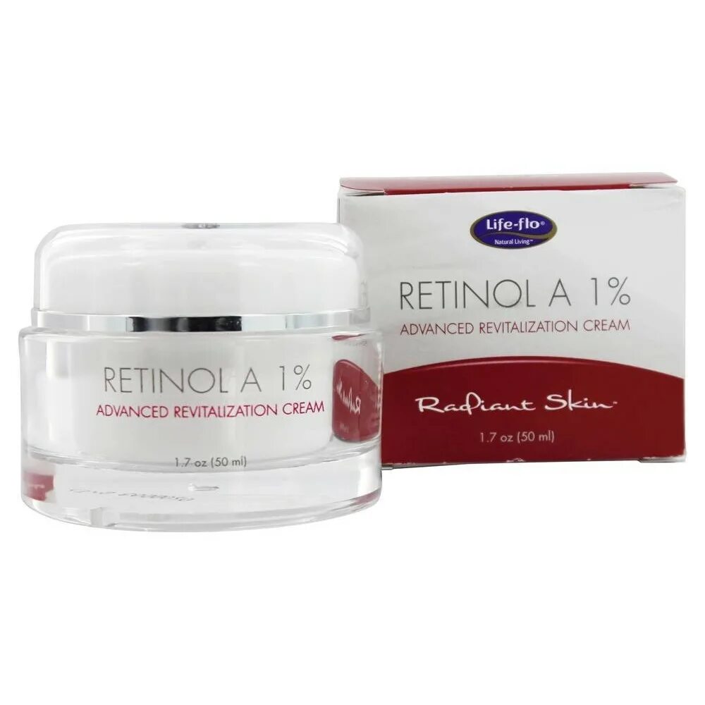 Крем ретинол фото Life-flo Retinol A 1% Advanced Revitalization Cream купить
