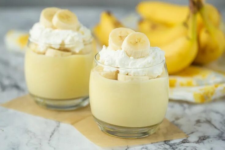 Крем с бананом рецепты с фото Homemade Banana Cream Pudding Recipe Homemade banana pudding, Banana pudding rec