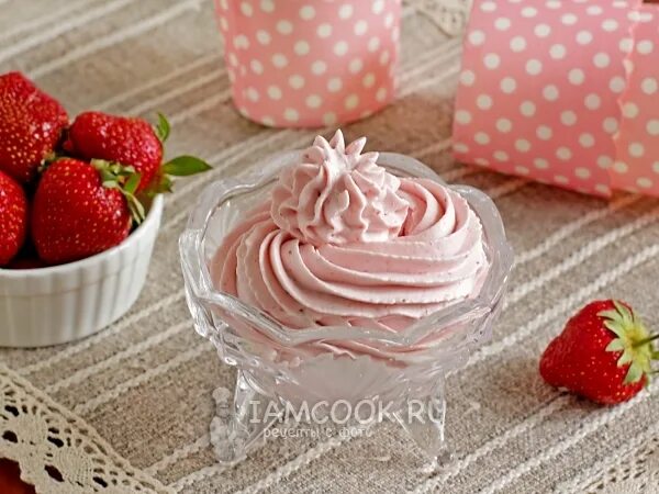 Крем с клубникой рецепт с фото Торт с клубникой сырным кремом - рецепты с фото