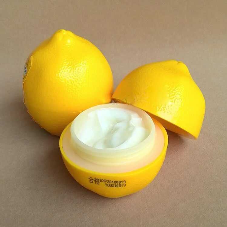 Крем с лимоном фото Natural Lemon fruit fragrance Hand Whitening& Moisturizer cream Alibaba.com