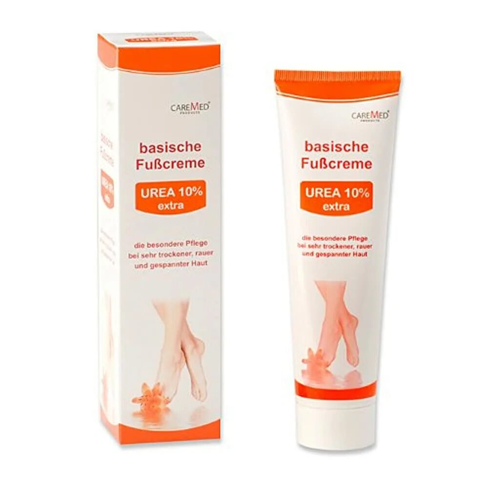 Крем с мочевиной для пяток фото Купить кремы для ног Caremed CareMed UREA 10% extra, basische Fußcreme bei sehr 
