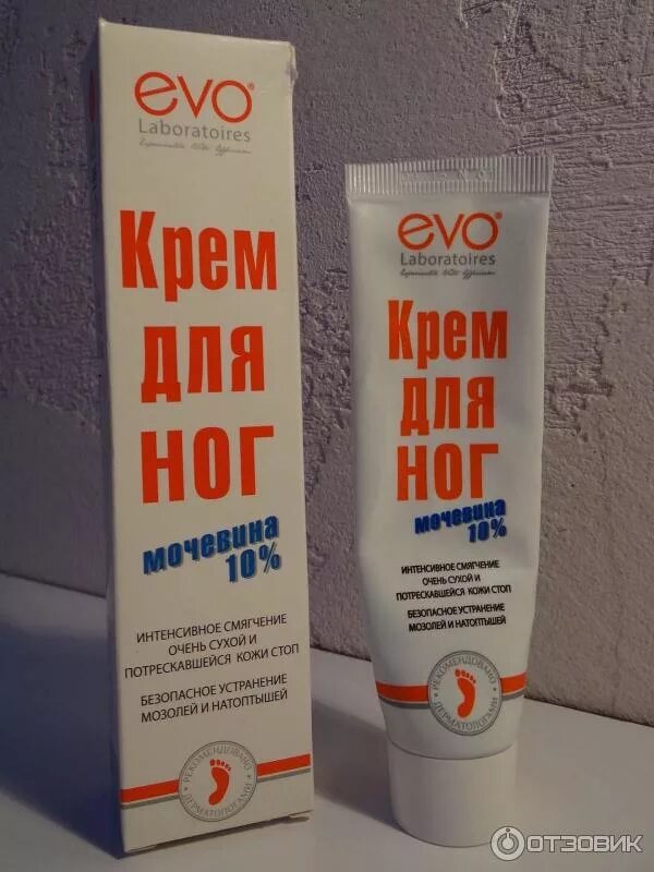 Крем с мочевиной для пяток фото Отзыв о Крем для ног EVO с мочевиной как я купила ещё один тюбик, а потом ещё и 