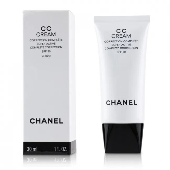 Крем шанель фото Chanel CC Крем Супер Активная Коррекция SPF 50 30 Beige 30ml/1oz 30ml/1oz купить