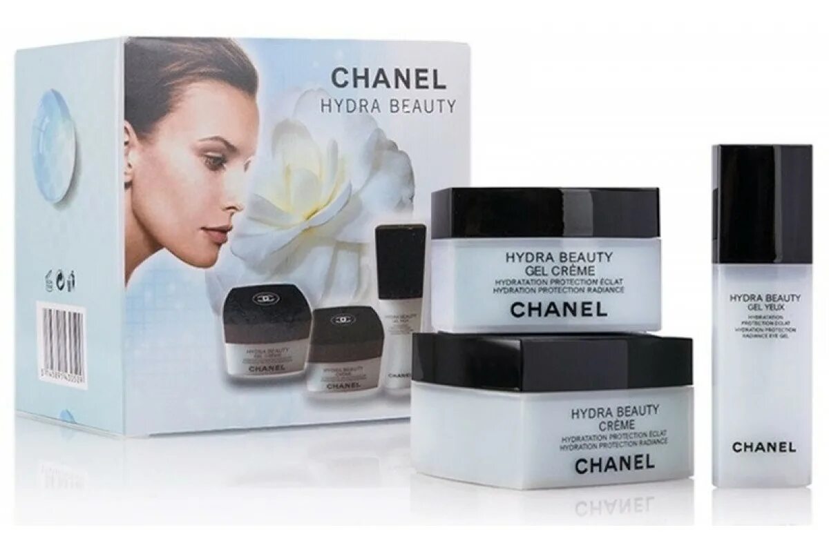 Крем шанель фото Набор кремов для лица Chanel Hydra Beauty 3 в 1 - характеристики и описание на М