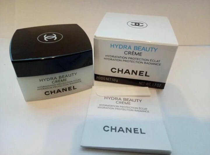 Крем шанель фото Chanel hydra beauty / Chanel крем для лица защита и сияние / 50 гр - купить с до