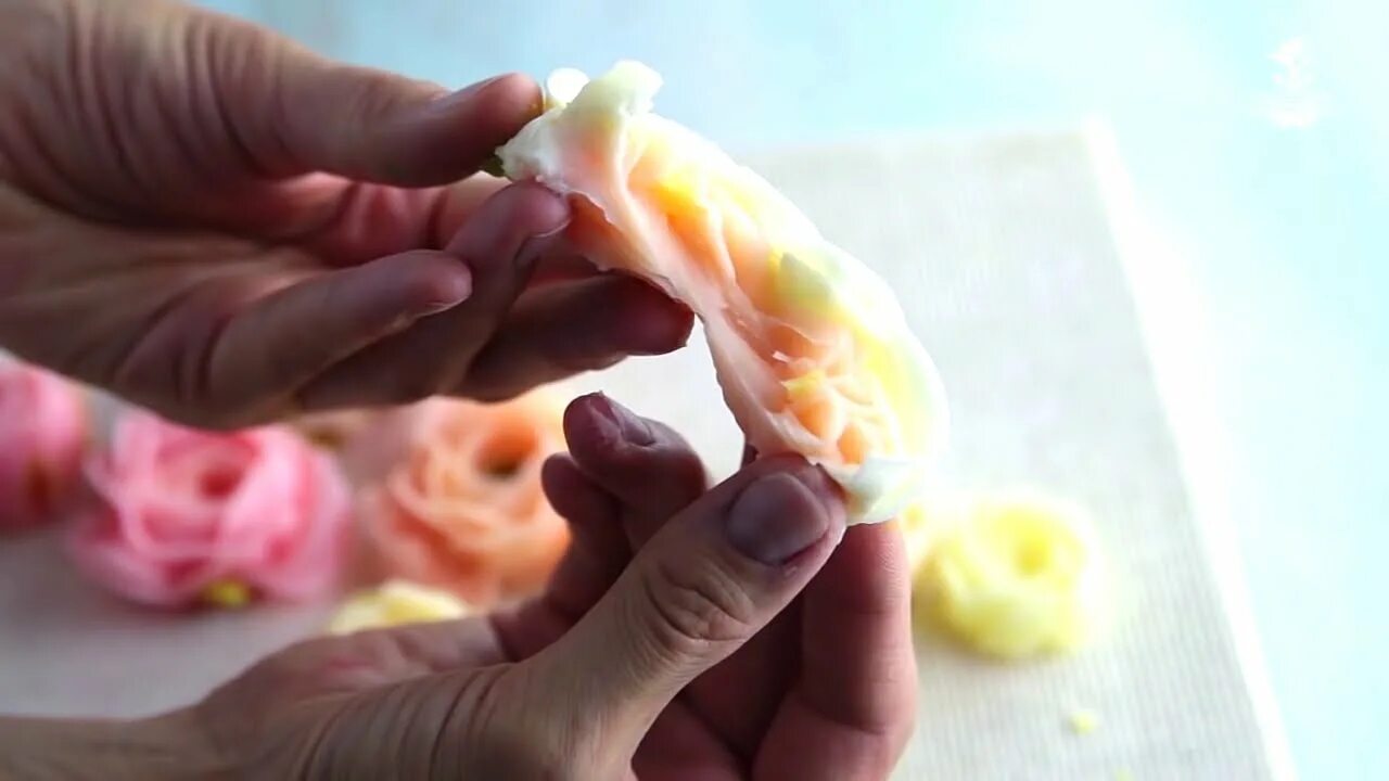 Крем шантифлекс рецепт с фото пошагово Демонстрация цветов из крема chantyflex шантифлекс - YouTube