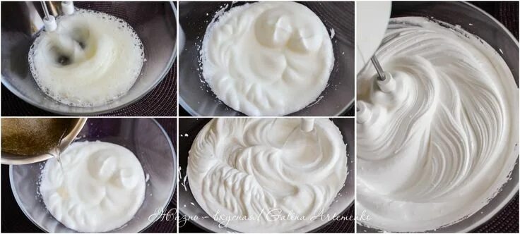 Крем сливочный пошаговый рецепт с фото Жизнь - вкусная!: Итальянская меренга. Белковый и белково-масляный крем в 2022 г
