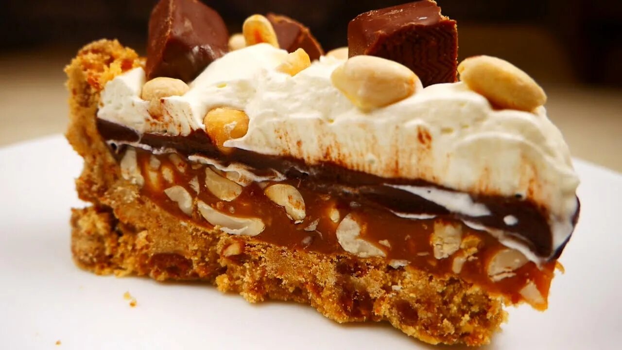 Крем сникерс рецепт с фото пошагово Snickers Cake. Сникерс Торт. Самый вкусный торт который я пробовала. - YouTube