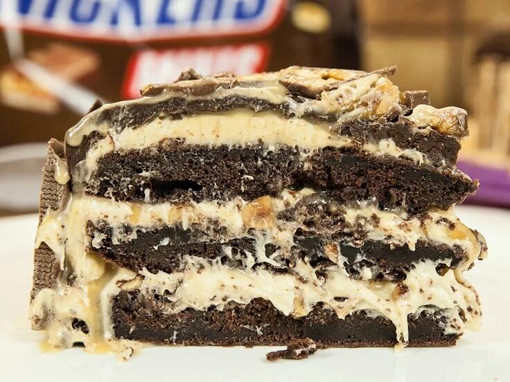 Крем сникерс рецепт с фото пошагово Snickers-Kuchen - soooo schokoladig! Rezept Snickers kuchen, Kuchen und torten r