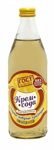 Крем сода фото Газированные напиток Старые добрые традиции Крем-Сода - Лимонады и газированные 
