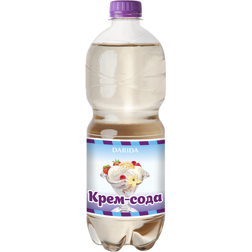 Крем сода фото Напиток Дарида Крем-Сода Газированный 0,75 л - купить по выгодной цене с доставк