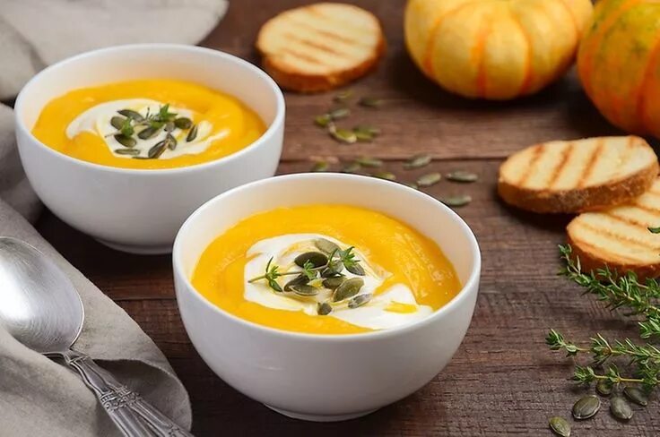 Крем суп из тыквы рецепт с фото The Perfect Pumpkin Soup
