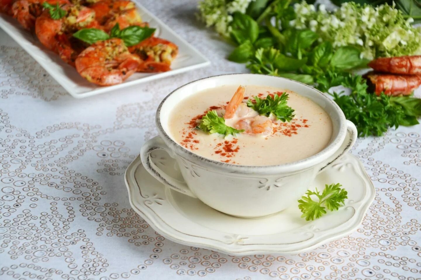 Крем суп с фото пошагово Крем суп с креветками рецепт фото пошагово и видео - 1000.menu