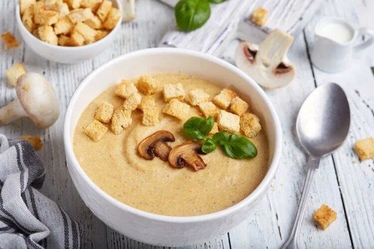 Крем суп с грибами фото Грибной суп - 14 самых вкусных рецептов приготовления