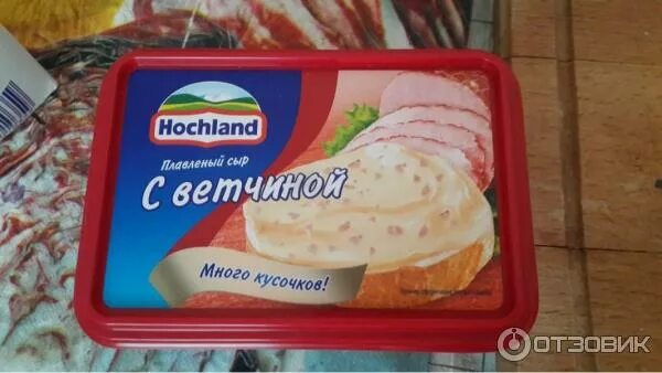 Крем сыр в пятерочке фото Отзыв о Плавленый сыр Hochland Подкачал состав