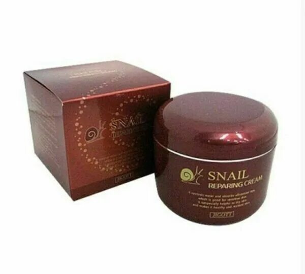 Крем улитка фото Jigott Snail Reparing Cream - 100g for sale online eBay