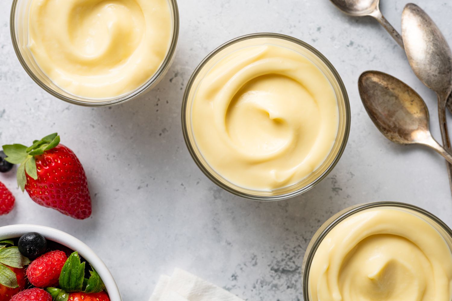 Крем ванильный фото Vanilla Custard Recipe