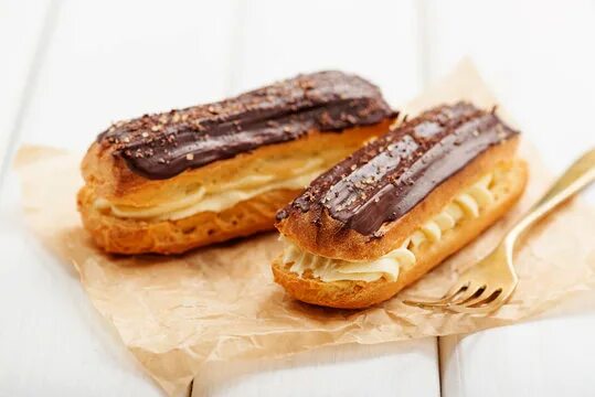 Крем заварные пирожные рецепт с фото Eclair Зображення - огляд 64,726 Стокові фото, векторні зображення й відео Adobe