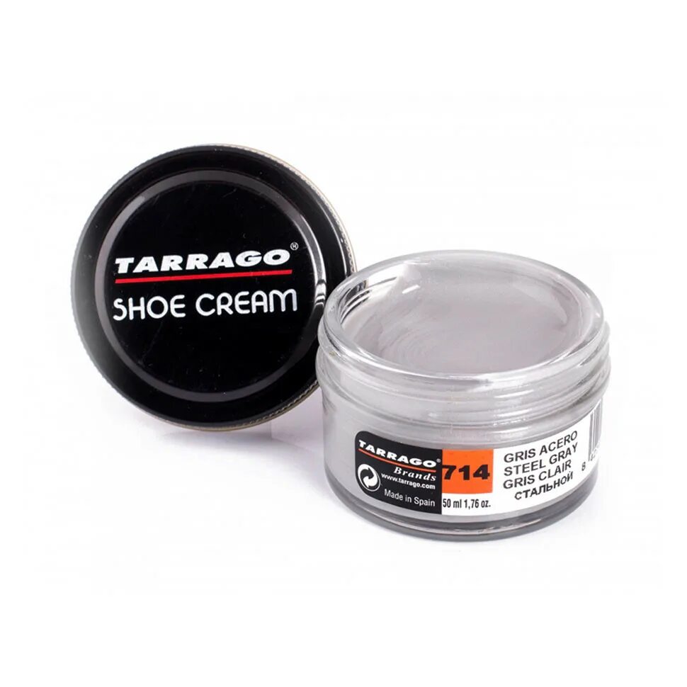 Крема для обуви фото Купить крем для обуви Shoe Cream TARRAGO, цветной, банка стекло