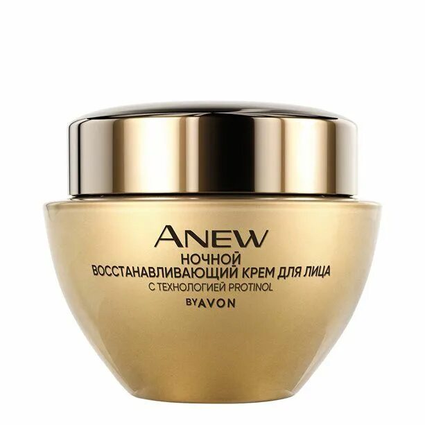 Крема эйвон фото Avon Ночной восстанавливающий крем для лица Anew с протинолом , 50 мл - купить с