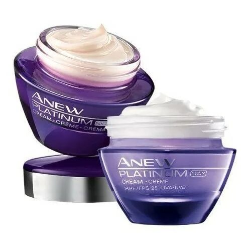 Крема эйвон фото Купить Avon, ANEW Platinum кремы 55+ НАБОР 2 х 50 мл: отзывы, фото и характерист