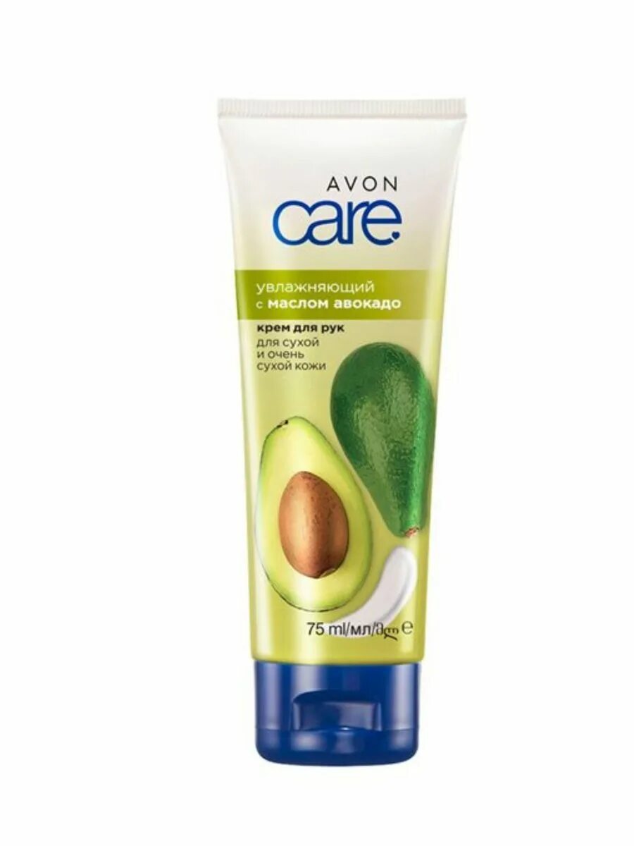 Крема эйвон фото Крем для рук увлажняющий с авокадо, 75 мл AVON 229191628 купить за 204 ₽ в интер
