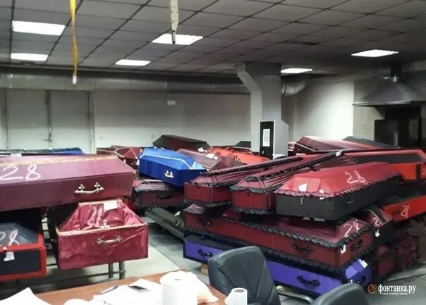 Крематорий санкт петербург фото Crematories of St. Petersburg are littered with dead and can not cope with the w