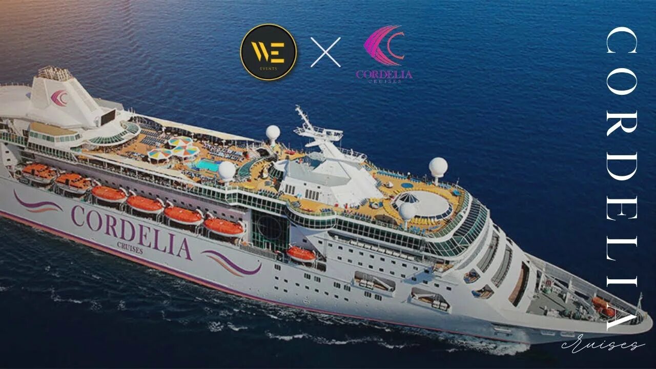 Круизное судно фото WE EVENTS X CORDELIA CRUISES BOOKINGS OPEN NOW - YouTube