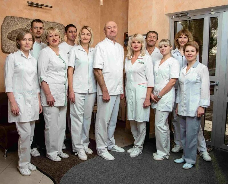 Крупное фото врачей клиники столяренко Стоматология Доктора Елисеева, стоматологическая клиника, Ленинградская ул., 14/