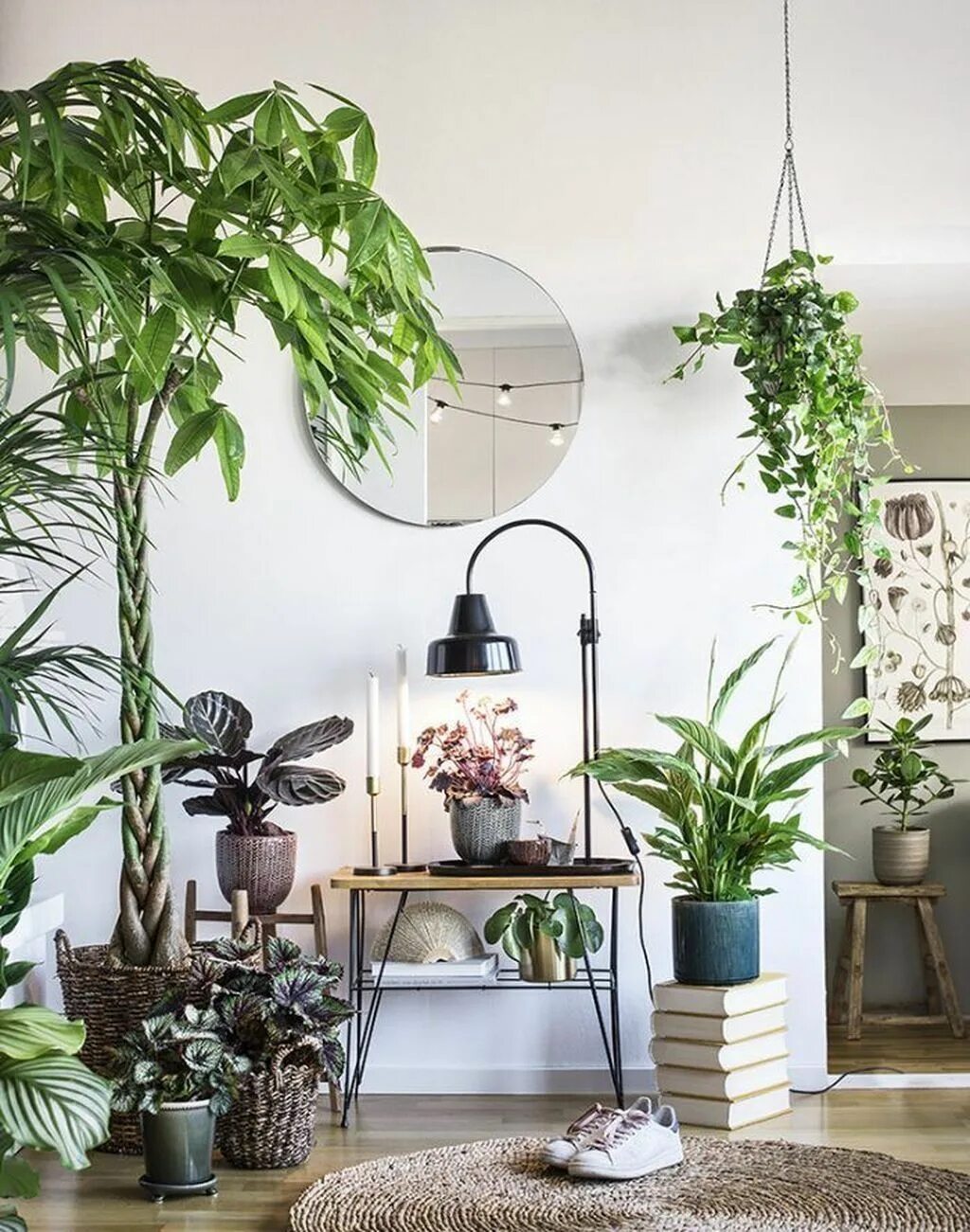 Крупные цветы в интерьере фото 38 Attractive Natural Home Décor Ideas To Rock This Season Natural home decor, I