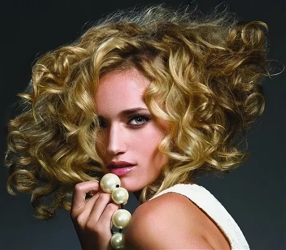 Крупные завивки волос фото good length... Permed hairstyles, Hair styles 2014, Short hair styles