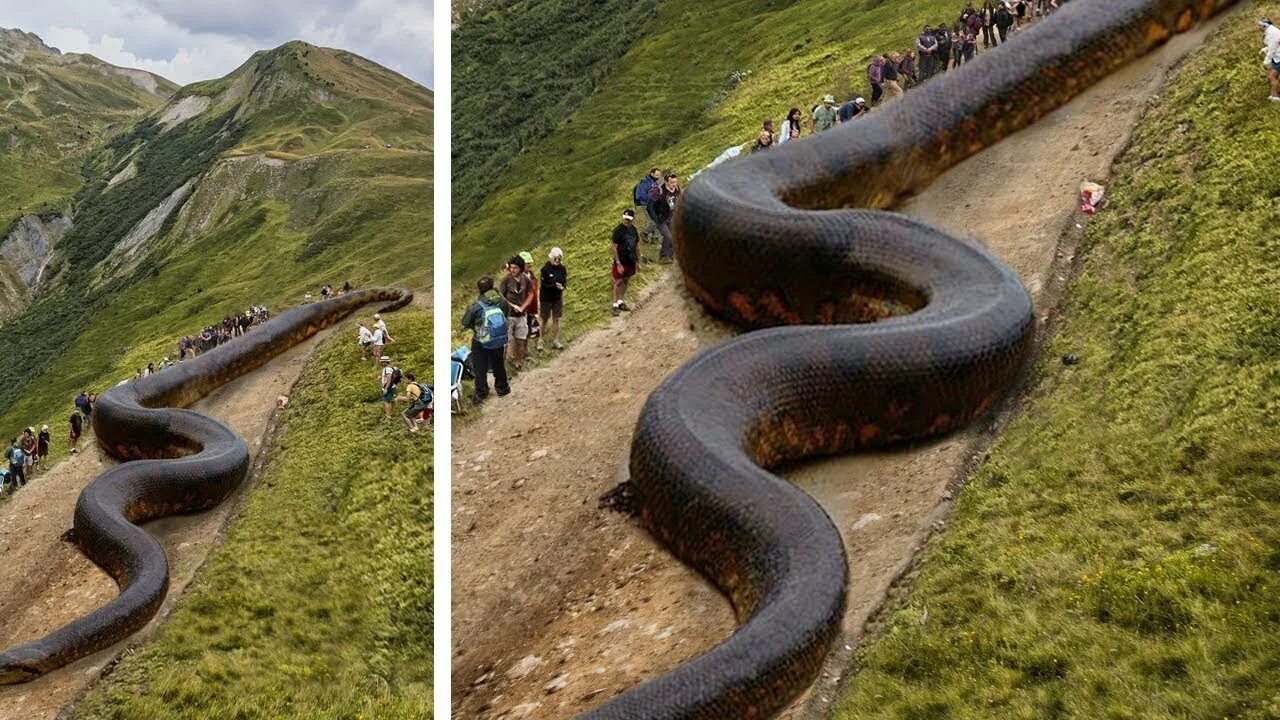 Крупные змеи фото 20 Самых Больших ЗМЕЙ, Которых Только Удалось Снять На Видео! - YouTube