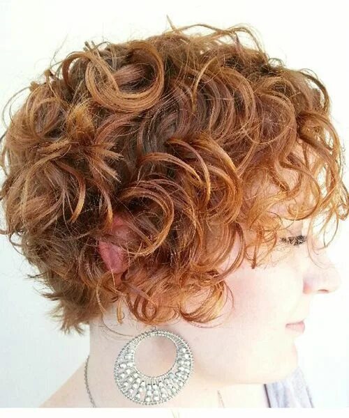 Крупный карвинг на короткие волосы фото Magnificent Short Red Curly Hairstyles 2016 for Women Love Life Fun