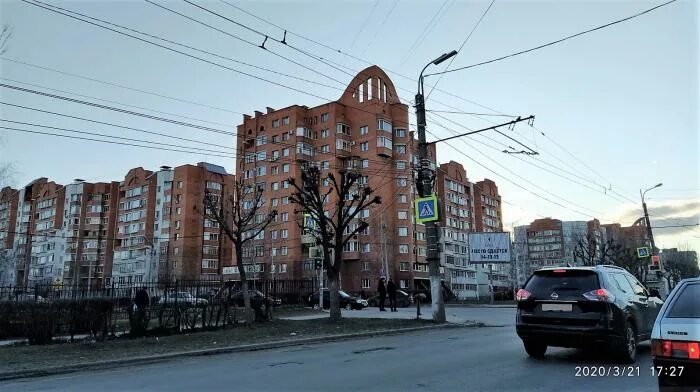 Крупская 15 18 рязань фото ул. Крупской, 22 - Рязань многоквартирный жилой дом, строение 1999 года