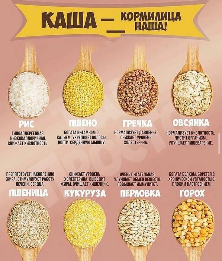 Крупы виды названия с фото Полезные идеи и советы on Instagram: "Друзья, кому не сложно, оставьте 1 цветоче