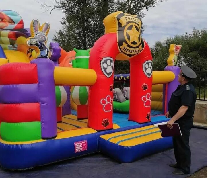 Крут батут республика башкортостан нефтекамск фото In Orenburg in a week five illegal inflatable trampolines are dismantle Society 