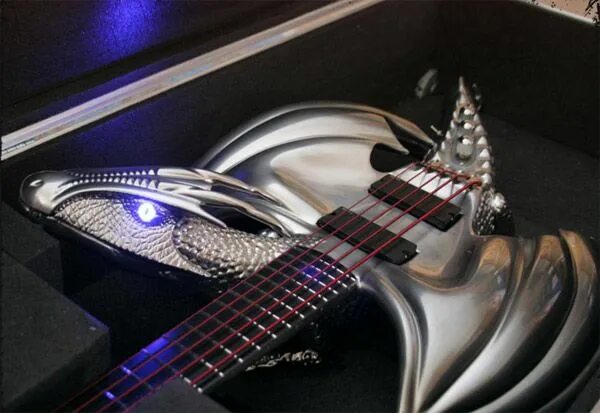 Крутая гитара фото Draco electric monster to outburst your fire for music Guitar, Guitar strings, C