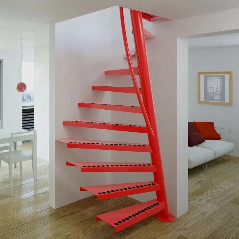 Крутая лестница на второй этаж фото 13 Stair Design Ideas For Small Spaces