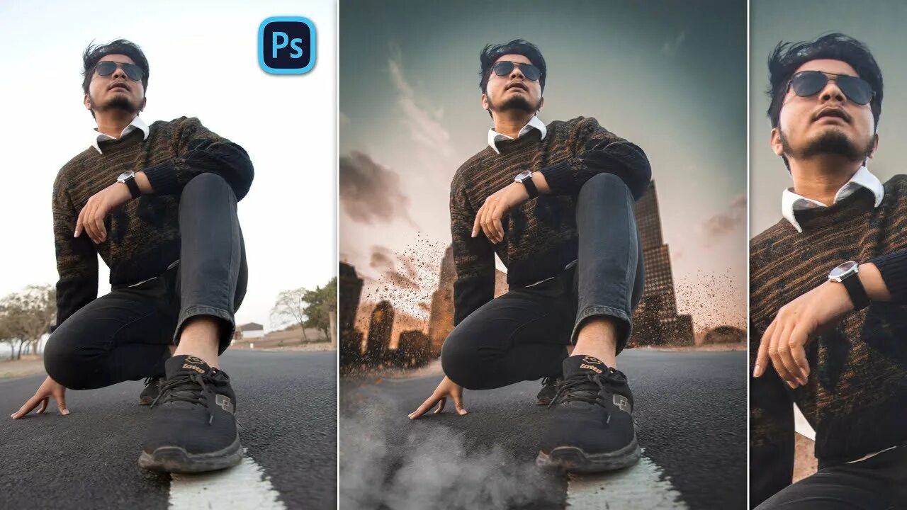Круто обработанные фото Cinematic Urban Style Photo Manipulation in Photoshop Cinematic Photo Manipulati