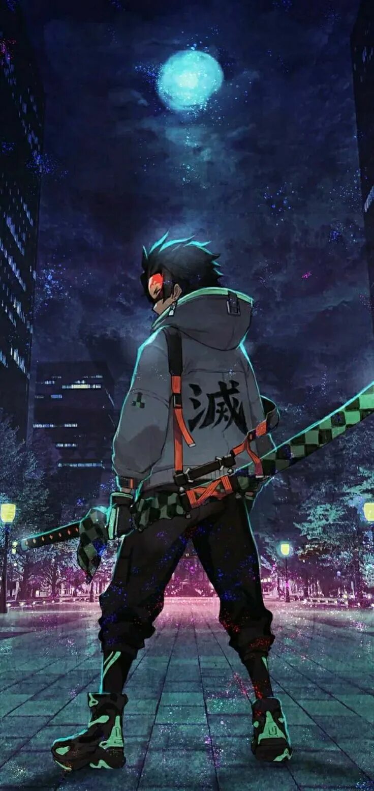 Крутое фото аниме для стандофф Demon Slayer Poster Anime guys, Dark anime, Anime