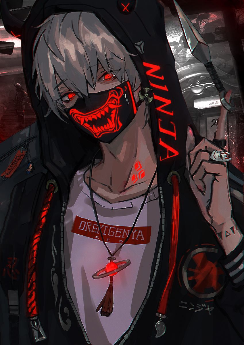 Крутое фото аниме для стандофф Anime guy on avu - Аниме парень на аву Immagini, Ragazzo
