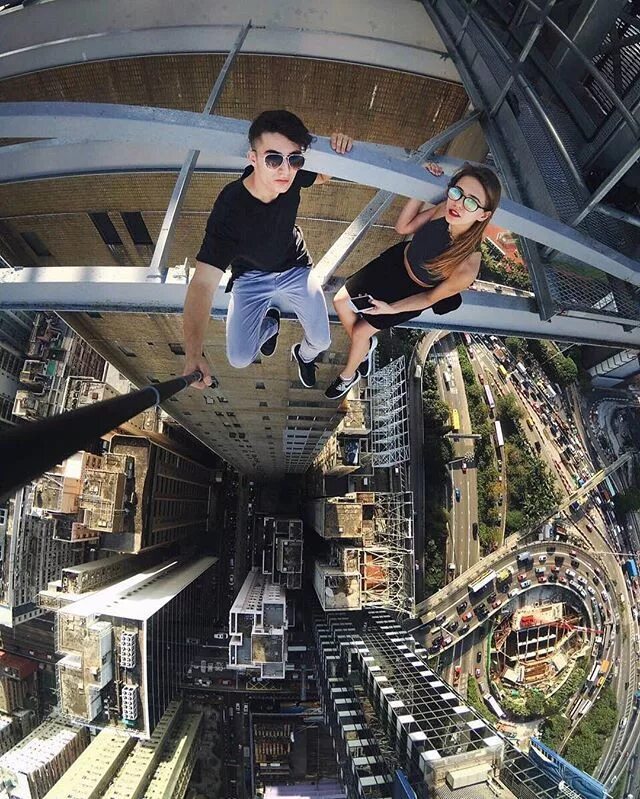 Крутое селфи фото How you overcome fears? Как вы преодолеваете страхи? #roof #hongkong# yimap #hig