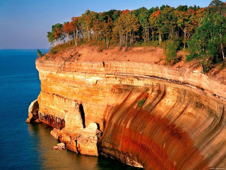 Крутой берег фото Gepind vanaf kepguru.hu Pictured rocks national lakeshore, Picture rocks, Nation