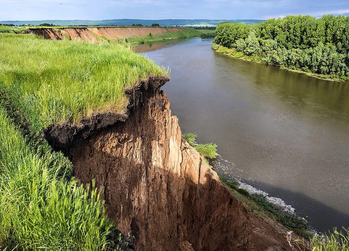 Крутой берег фото Крутой берег :: Любовь Потеряхина - Социальная сеть ФотоКто