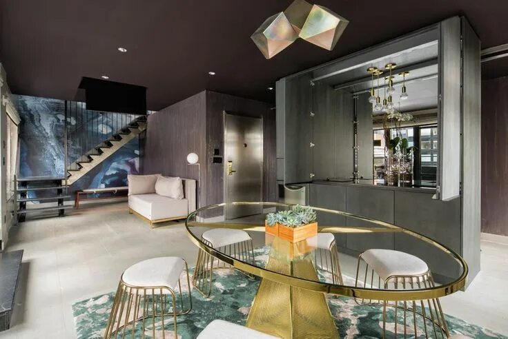 Крутой дизайнер интерьера Take a First Look at the Most Expensive Suite at the Time New York Hotel Ambient