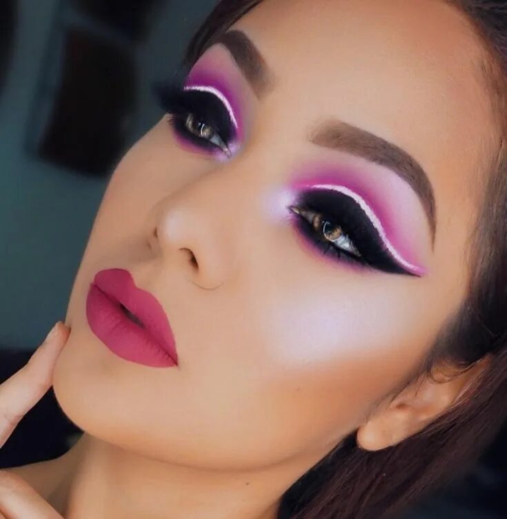 Крутой красивый макияж Pin by Arianna Nicole on Eyes 2 Do Dark eye makeup, Eye makeup, Colorful eye mak