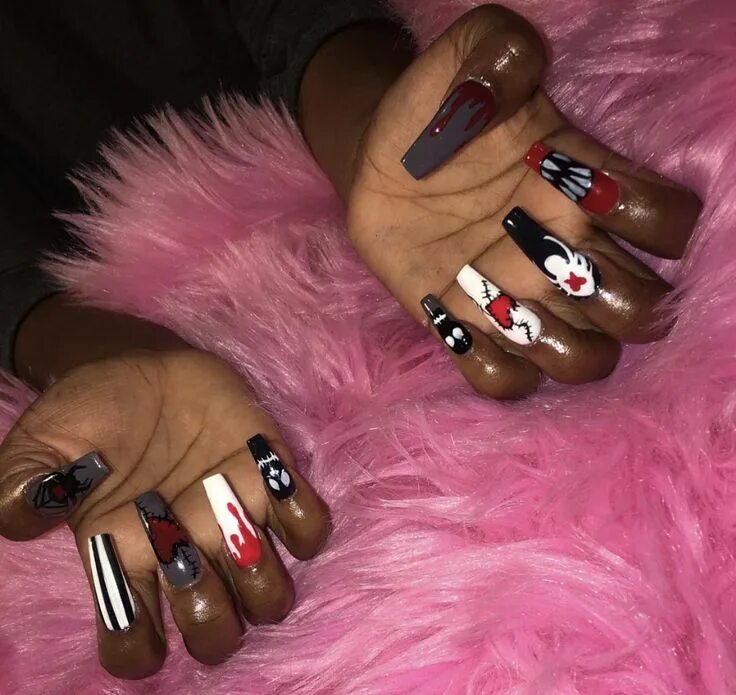 Крутой красивый маникюр Pin on nails