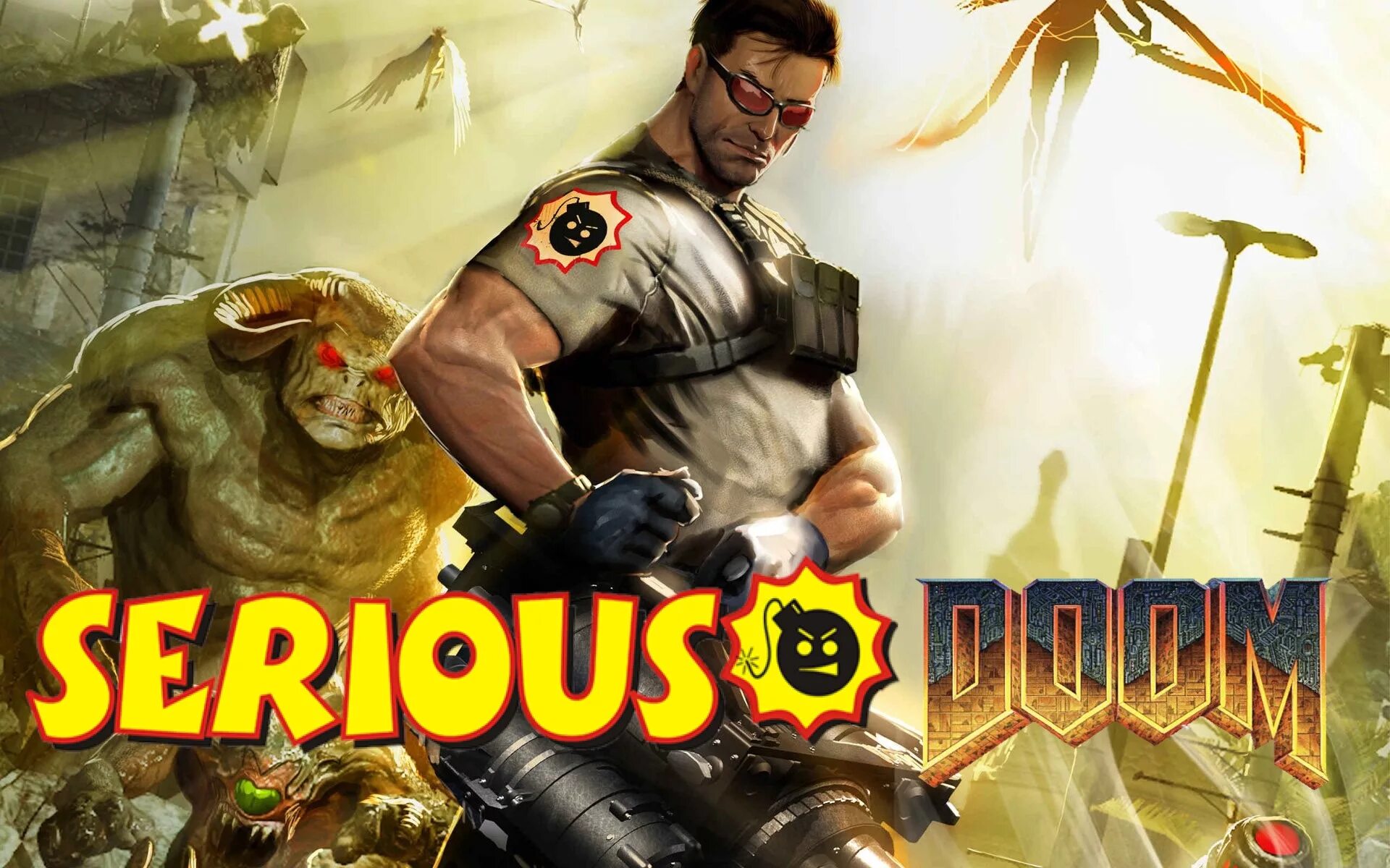 Крутой сэм фото Serious Sam Weapons (Doom) 0.2 file - ModDB
